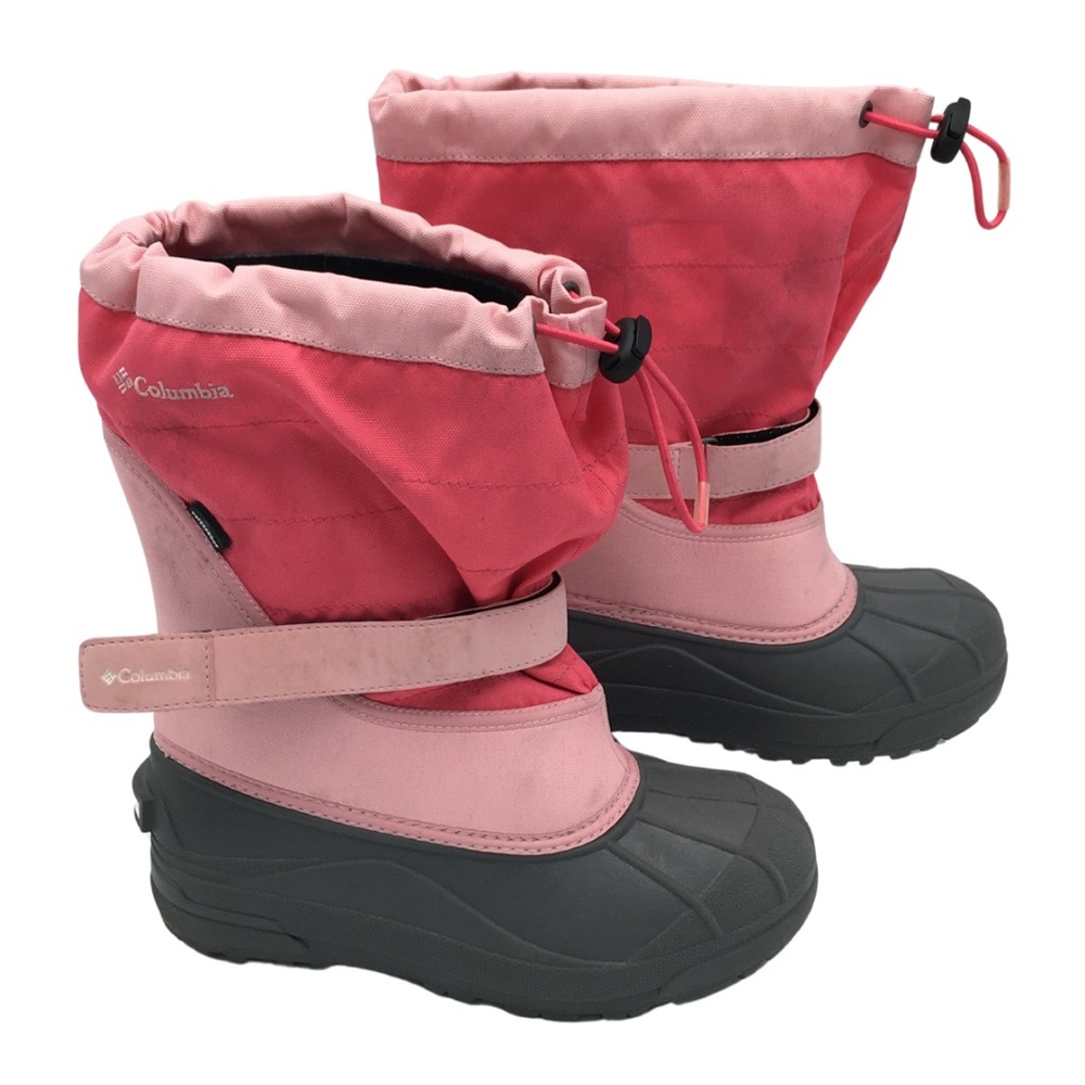 Columbia Womens Pink Insulated Winter Waterproof Snow Boots Size 6 - Picture 3 of 15